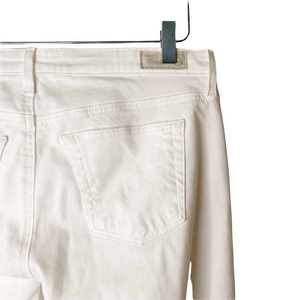 AG Adriano Goldschmied The Ballad Slim Boot Jeans Coastal Grandma White Size 29R - Picture 9 of 15